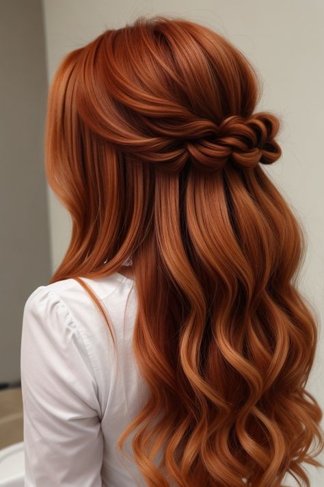 Copper Hair | auburn hair Auburn Ombre Hair, Igora Hair Color, Auburn Red Hair Color, Redhead Hair Color, Deep Auburn Hair, Lilac Hair Color, Light Red Hair, Red Copper Hair Color, Red Hair Looks