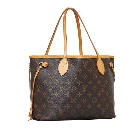 Product Details: Brown Louis Vuitton Monogram Neverfull PM Tote Bag. The Neverfull PM features a monogram canvas body, leather handles, an open top with a lobster claw clasp closure, and an interior zip pocket. 8.7" L x 11.4" W x 5.1" D, 6.7" drop. Serial number VI2038. Condition: . Used. Exterior Front Discolored, Out Of Shape, . Exterior Back Discolored, Out Of Shape, . Exterior Pocket Discolored, Out Of Shape, . Exterior Pocket with Water Mark. Exterior Corners . Exterior Side Discolored, Out Of Shape, . Exterior Top . Interior Lining with Other. Interior Pocket . Lock Scratched. Practical Attachment Scratched. Zipper Scratched. Please note this is a item that may display signs of wear consistent with the condition listed above and shown in photos. Designer Revival this is an Brown Loui Louis Vuitton Monogram Neverfull, Louis Vuitton Neverfull Monogram, Monogram Neverfull, Water Mark, Somali, Diaper Backpack, Sierra Leone, Leather Handles, Open Top