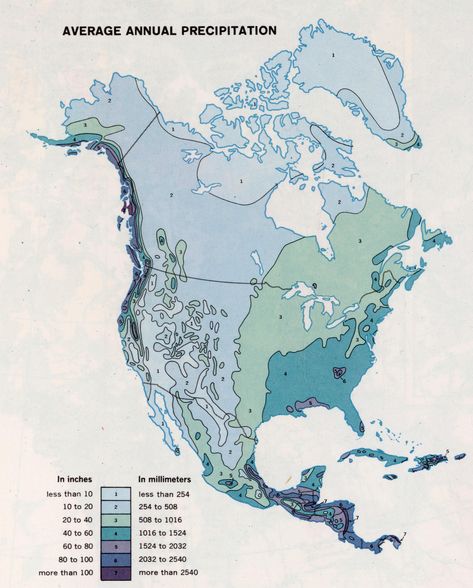 Precipitation Diagram, Map Of North America, North America Map, World Map, North America, Map, Humanoid Sketch, Quick Saves