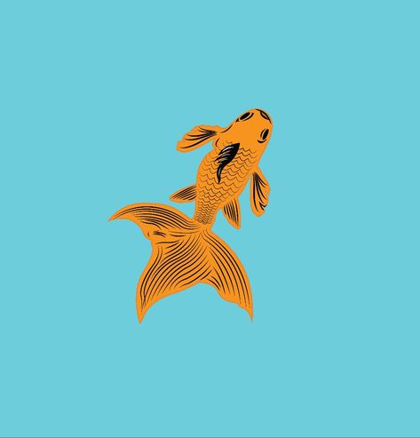 Gold Fish Vector Art #logo #logos #logodesigner #fashion #logoinspirations #newbusiness #flatdesign #creative #minimalist #minimal #digitalart #grafik #graphicdesign #graphicdesigner #graphic #design #designer #designed #designinspiration #vector #painting #brand #branding #icon #drawing #graphics #google #facebook #dribbble Fish Vector Art, Vector Art Logo, Vector Painting, Golden Fish, Fish Vector, Fish Illustration, Gold Fish, Big Fish, Art Logo