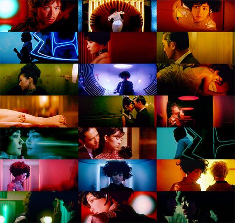 2046, a wonderfull film of Wong Kar Wai (2004). Color In Film, Wong Kar Wai, Cinematography Lighting, Filmmaking Cinematography, Cinema Colours, Cinema Photography, Movie Shots, Film Grab, Film Inspiration