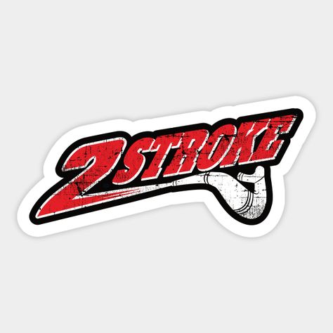 Beautiful Novelty Two Stroke Motocross design is a great gift for all real Dirtbike, Motocross and Enduro riders. who love these amazing bikes -- Choose from our vast selection of stickers to match with your favorite design to make the perfect customized sticker/decal. Perfect to put on water bottles, laptops, hard hats, and car windows. Everything from favorite TV show stickers to funny stickers. For men, women, boys, and girls. Motocross Stickers, Punch In The Face, Graphic Design Fun, Hard Hats, Car Windows, Motocross, Funny Stickers, Custom Stickers, Favorite Tv Shows