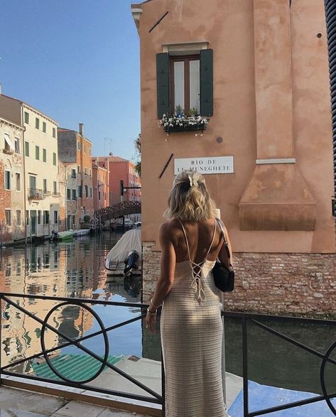 Venice Moodboard, Venice Aesthetic, Outfits Italy, Italy Instagram, Summer Abroad, European Summer Aesthetic, Aesthetic Italy, Venice Photos, Rome Photo