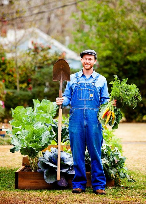 Man in Overalls: About Gardener Outfit Men, Man In Overalls, Gardening Overalls, Farmer Overalls, Men In Overalls, 2024 Manifesting, Square Foot Garden, Farmer Outfit, Grow A Garden