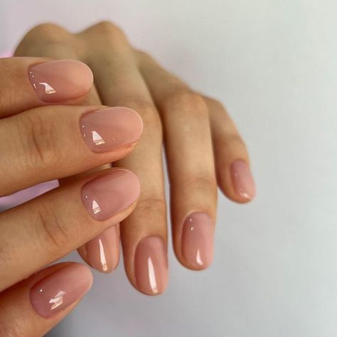 30 Nude Nail Colors to Complement All Skin Tones Nude Brown Nail Polish, Nail Polish For Olive Skin Tone, Nail Color For Dark Skin Tones, Nude Nail Colors For Pale Skin, Olive Skin Nail Color, Nude Nails Brown Skin, Brown Skin Nail Color Ideas, Nail Polish For Dark Skin Tone, Nut Color Nails