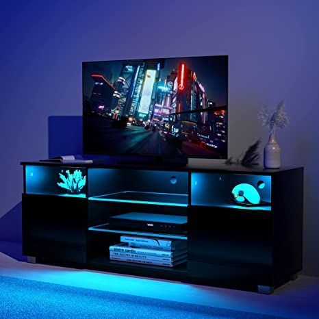 Size	47” x 13.8” x 18” (L x W x H) 65 Inch Tv Stand, Gaming Entertainment Center, Large Entertainment Center, Tv Stand With Led Lights, Gaming Tv, Tv Stand With Drawers, Led Tv Stand, Modern Entertainment Center, Tv Stand With Storage