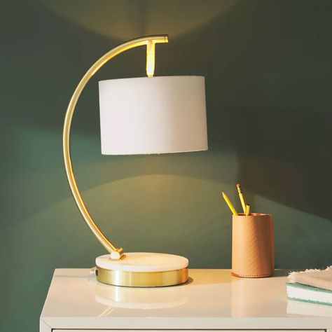 10 Best Charging Lamps 2021: Small-Space Lighting Solutions | Apartment Therapy Bedside Lamp With Usb Charging Port, Lamps For Night Stands Bedrooms, Small Table Lamps For Bedroom, Small Bedside Lamp, Nighstand Lamp, Bedside Lamps Ideas Night Stands, Nightstand Lamps Bedroom, Bedside Lamps Ideas Bedrooms, Charging Lamp