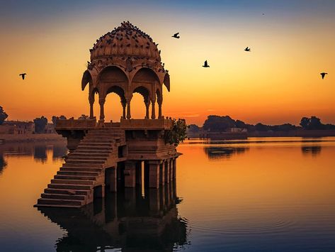 Delivering timeless lessons about life, love and loss, these are the most inspiring Indian quotes of all time. Gadisar Lake, Sunset Poster, Temple Ruins, Canadian Travel, Landscape Horizontal, Jaisalmer, North India, Tromso, Ancient Temples