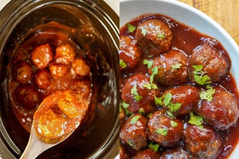 Venison Meatball Recipes, Venison Meatballs, Heinz Chili Sauce, Cranberry Meatballs, Jellied Cranberry Sauce, Ground Venison, Ice Cream Scooper, New Cookbooks, Chili Sauce