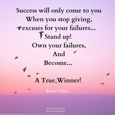 Winner Quotes, Excuses Quotes, Spiritual Connection, Reflexology, Stand Up, Positive Quotes, Reading, Quotes, Quick Saves