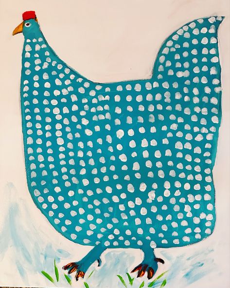 Chicken Collage Art, Collage Birds, Folk Art Chicken, Chicken Illustration, Whimsical Art Paintings, Chicken Painting, Chicken Art, Folk Art Painting, Whimsical Art