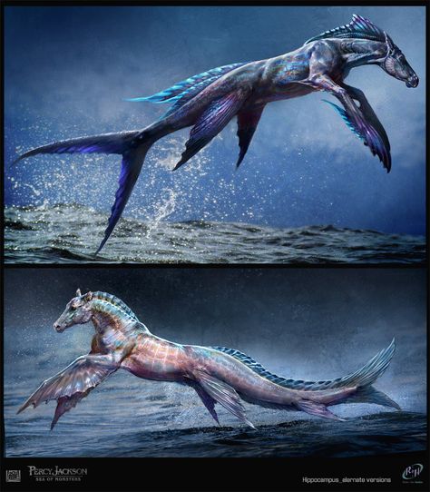 Hippo Campus From Percy Jackson | Percy Jackson: Sea of Monsters Concept Art by Sebastian Meyer Monsters Concept Art, Percy Jackson Sea Of Monsters, Lup Singuratic, Hippo Campus, Sea Of Monsters, Concept Art World, Mythical Animal, Fantasy Beasts, Monster Concept Art