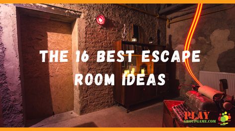 Try these escape room ideas. For escape at home, school or a party. With tip #3 of the escape room ideas you will score points. Check it out. Escape Room Decoration Ideas, Medical Escape Room Ideas, Escape Room Ideas For Adults, Escape Room Ideas, Conference Activities, Diy Escape Room, Escape Room For Kids, Escape Room Puzzles, Bosses Day