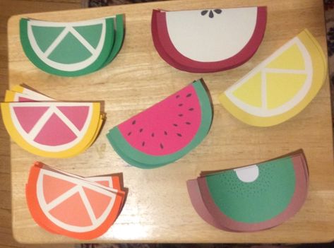 Fruit slices for door decs! Lime, apple, grapefruit, watermelon, lemon, orange, and kiwi. Fruit Door Decs, Door Decks Ra Ideas, Ra Name Tags Ra Door Decs, Easy Door Decs Ra, Doortags Ra, Ra Door Decs, Orange Door, Watch Me Grow, Ra Boards