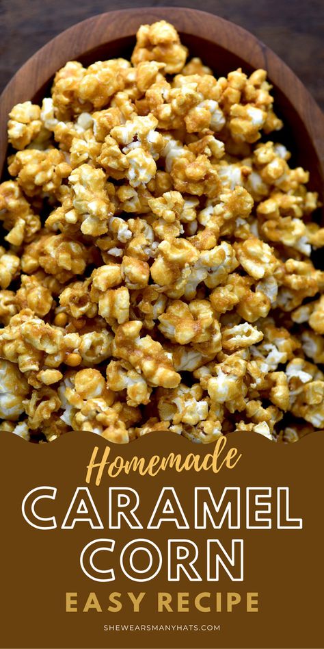 Easy Carmel Corn Recipe Simple, Caramel For Popcorn Recipes, Caramel Kettle Corn Recipe, Homemade Caramel Popcorn Easy, How To Make Caramel Corn, How To Make Caramel Popcorn Easy, Halloween Caramel Corn, Carmel Popcorn Balls Recipe Easy, Best Carmel Corn Recipe