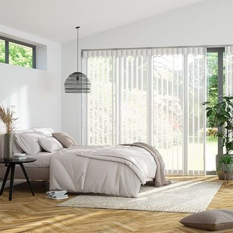 Blinds For Bifold Doors, Beautiful Blinds, Sheer Blinds, Balcony Doors, Door Blinds, Large Balcony, Garden Windows, Best Of Both Worlds, Vertical Blinds