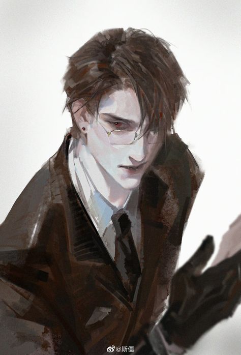 Male Detective Art, Male Detective, Sparrow Art, Boy Art, Character Creation, Art Block, Hetalia, Blue Bird, Detective