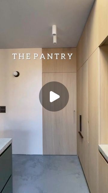 Sara Mungeam on Instagram: "P A N T R Y |   It’s been a long time coming. But our completed pantry means we can finally empty more boxes and it brings us another step closer to a finished house!   I used the same the rift cut oak veneer as we have in the kitchen for continuity, as the door into the space will  remain open a lot of the time and it makes it feel like an extension of the kitchen. This also made me decide to have doors on the food cupboard, rather than open shelves (I’m also unlikely to keep it super neat & tidy, so best to be able to shut everything away)  This is quite a tight space, but it holds a lot. We can now see all our food (I’ve discovered we have 4 packets of lasagne, despite only making it about 3 times a year) and all our recipe books are much more easily accessib Dryer Cupboard, Mdf Panelling, Drying Cupboard, Food Cupboard, Hidden Doors, Hidden Pantry, Hidden Spaces, Hidden Kitchen, Kitchen Utilities