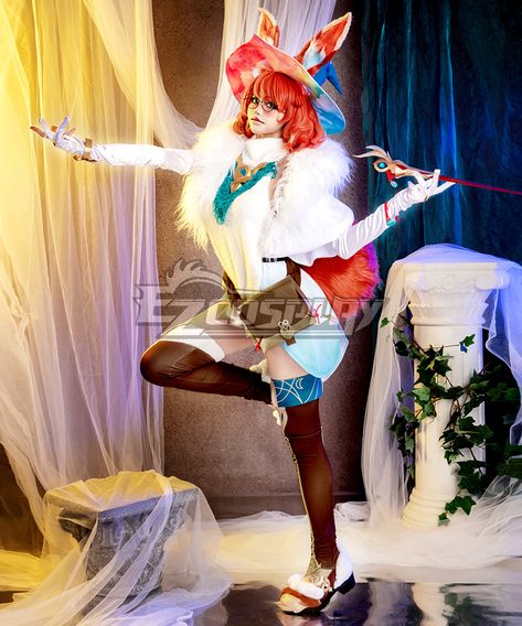 League of Legends LOL Aurora Cosplay Costume League Cosplay, Aurora Cosplay, Cosplay League Of Legends, Professional Costumes, Cosplay Ideas, World News, League Of Legends, Cosplay Costume, Cosplay Costumes