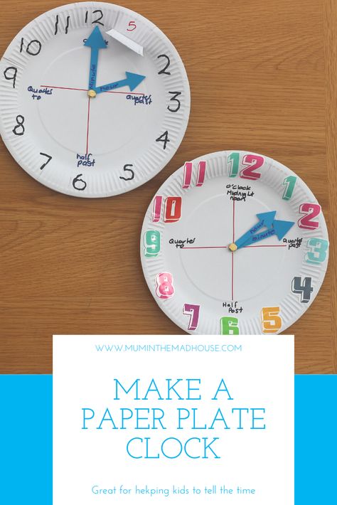 2nd Grade Clock Activities, 2nd Grade Telling Time Activities, Telling Time 1st Grade, Time Year 1, Time Maths Activities, First Grade Telling Time, Time Activities Eyfs, Telling Time Activities For First Grade, Learning How To Tell Time