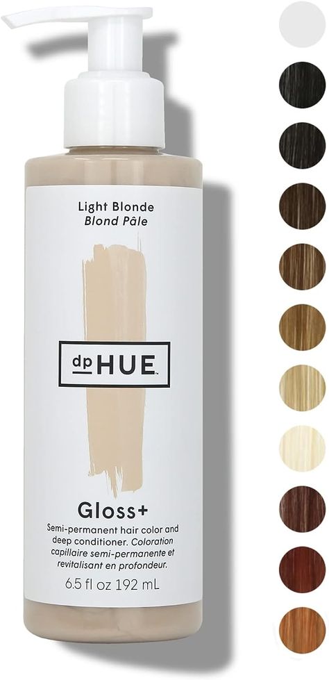 https://amzn.to/3t6EC3j Blonde Toner, Hue Lights, Semi Permanent Hair Dye, Hair Gloss, Hue Color, How To Lighten Hair, Permanent Hair Dye, Shades Of Blonde, Deep Conditioner