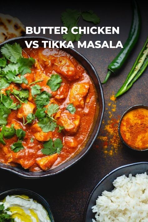 Butter Chicken vs Tikka Masala Golden Malted Waffle Recipe, Malted Waffle Recipe, Chicken Broth Substitute, White Sauce Recipes, Chicken Stroganoff, Marsala Chicken Recipes, White Bread Recipe, Paella Recipe, Vegetable Lasagna