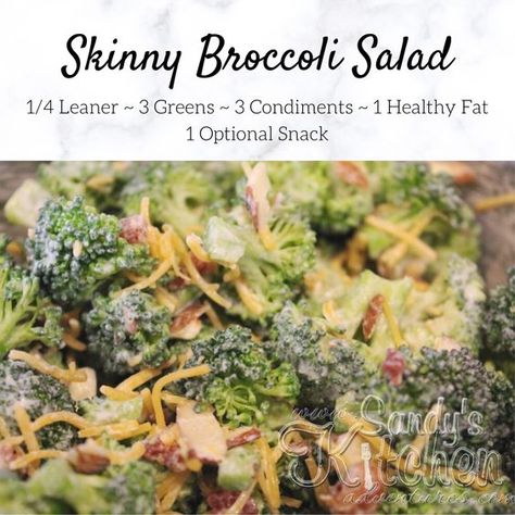 Dinner Cravings, Low Carb Broccoli Salad, Low Carb Greek Yogurt, Healthy Broccoli Salad, Broccoli Cauliflower Salad, Lean Protein Meals, Christmas Salad, Healthy Dressing, Potluck Side Dishes