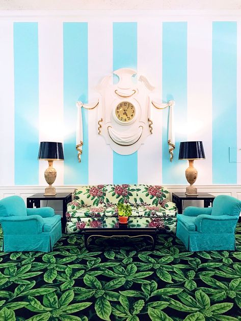 the greenbrier resort pictures Dorothy Draper Interiors, The Greenbrier Resort, Greenbrier Resort, The Greenbrier, Dorothy Draper, England Aesthetic, Rustic Winter Wedding, Deco Chic, American Interior