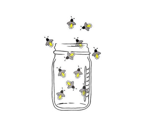 Free Firefly Love Cliparts, Download Free Clip Art, Free Clip Art on Clipart Library Fireflies Drawing Illustration, Simple Firefly Drawing, Firefly Drawing, Firefly Images, Jar Drawing, Jean Painting, Firefly Tattoo, Jar Image, Etsy Clipart