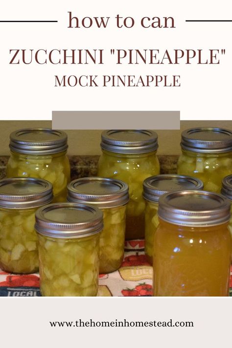 Zucchini Pineapple, Mock Pineapple, Canned Zucchini in Jars Pineapple Mock, Cucumber Jelly Recipe, Pineapple Zucchini Canned, Zucchini Mock Pineapple, Mock Pineapple, Mock Pineapple Zucchini, Zucchini Pineapple Canning, Can Zucchini, Preserve Zucchini