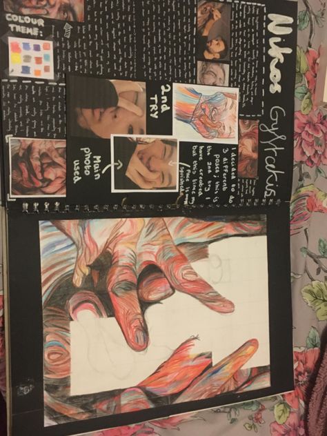 Gcse Art Sketchbook Layout A3, Moment In Time Art, A Level Art Coursework, Artist To Research, A Level Art Boards, Gcse Art Page Layout Ideas, Artists Research Page Gcse, Distortion Artist Research, Pablo Picasso Artist Research Page Gcse