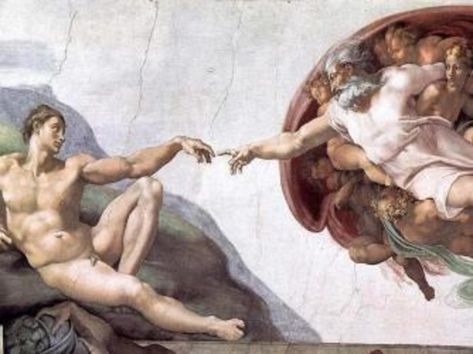 Michael Angelo Painting, Sistine Chapel Ceiling, Michael Angelo, The Creation Of Adam, Picasso Paintings, Historical Painting, Sistine Chapel, Magnum Opus, Miguel Angel