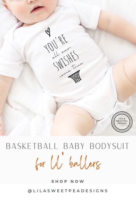 Basketball Baby Announcement, Boy Onsies, Baby Announcement Christmas, Basketball Baby, Pregnancy Announcement Photos, Basketball Theme, Basketball Season, Sport Basketball, Shower Themes