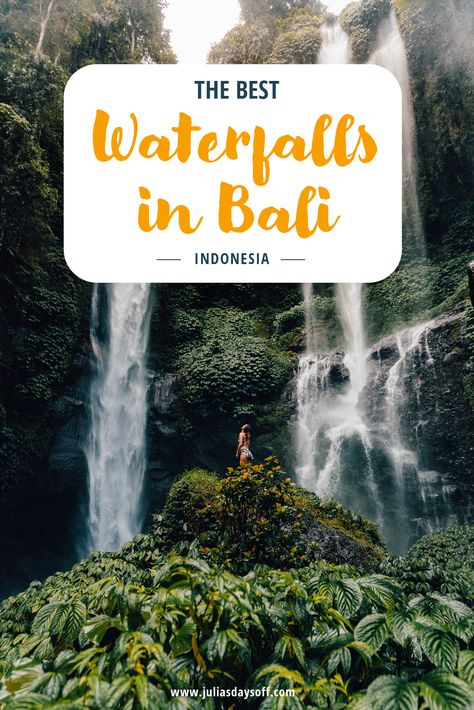 Natural Water Slide, Bali Waterfalls, Things To Do In Bali, Bali Travel Guide, Gili Island, Travel Destinations Asia, Asia Travel Guide, Romantic Vacations, Southeast Asia Travel