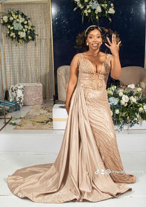 Champagne wedding dress by mwafrica line fashion 0787728471 Beige Wedding Dress Champagne, Champagne Color Wedding Dress, Tan Wedding Dress, Champagne Color Wedding, Champagne Wedding Dresses, Beige Wedding Dress, Champagne Wedding Dress, Champagne Wedding Colors, Line Fashion