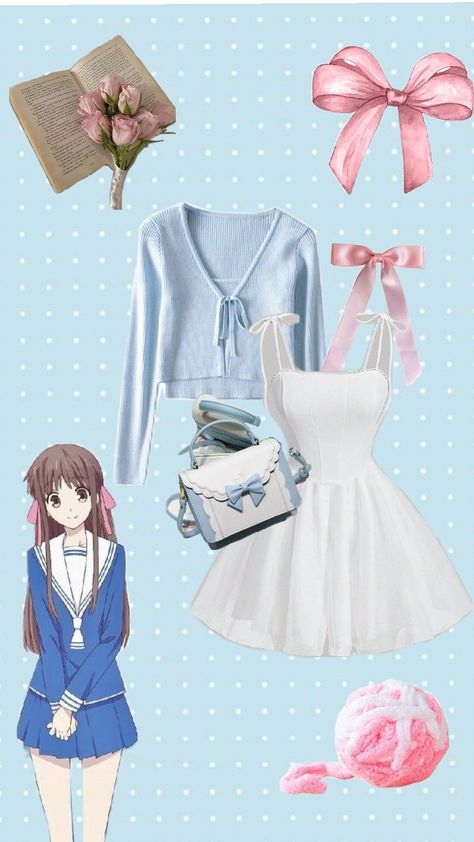 An outfit inspired by Tohru! Outfit Inspired, Inspired Outfits, Outfit Inspirations, Outfit Inspo, Anime