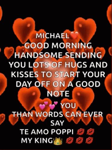 My King Michael GIF - MyKing Michael Hearts - Discover & Share GIFs Good Morning King, Good Morning Handsome, I Love You Pictures, My King, Good Morning Prayer, King Of My Heart, Morning Prayers, I Kings, Good Notes