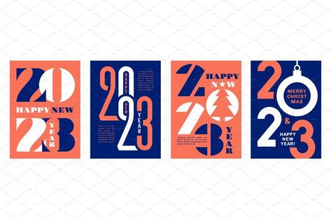 calendar 2023 illustration new year cover poster business creative flyer template Graphic Design Calendar, 2023 Illustration, New Year Typography, New Year Card Design, Poster Business, Business Notebook, Calendar Design Template, Creative Calendar, Happy New Year Banner