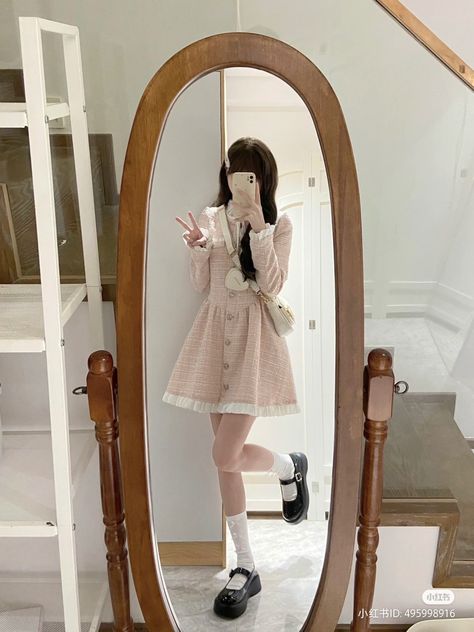 Cotteque Outfits, Pink Acubi, Cute Core, Coquette Outfit, Style Korea, Kawaii Clothes, Fancy Outfits, Girly Fashion, Basic Outfits