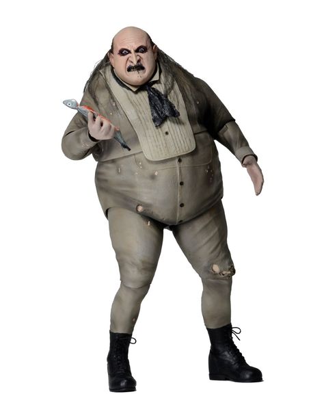 Closer Look: Batman Returns Penguin (Danny DeVito) 1/4 Scale Action Figure! – NECAOnline.com Penguin Costume Batman, Danny Devito Penguin, Johnny Bravo Cartoon, Batman Returns Penguin, Penguin Batman, The Penguin Batman, Tim Burton Batman, Batman Returns 1992, Michael Keaton Batman