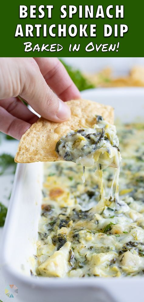 Best Spinach Dip, Artichoke Dip Easy, Spinach Dip Easy, Spinach Artichoke Dip Easy, Best Spinach Artichoke Dip, Hot Spinach Dip, Low Carb Low Calorie, Creamy Spinach Dip, Spinach Artichoke Dip Recipe