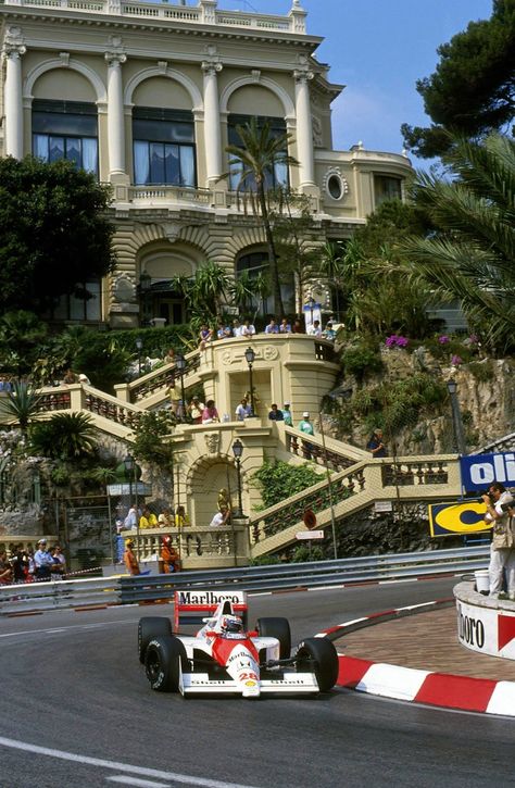 Old F1 Wallpaper, Monaco Wallpaper, F1 Mexico, Vintage Monaco, Senna F1, Formula One Race, Monaco F1, Gerhard Berger, F1 Aesthetic