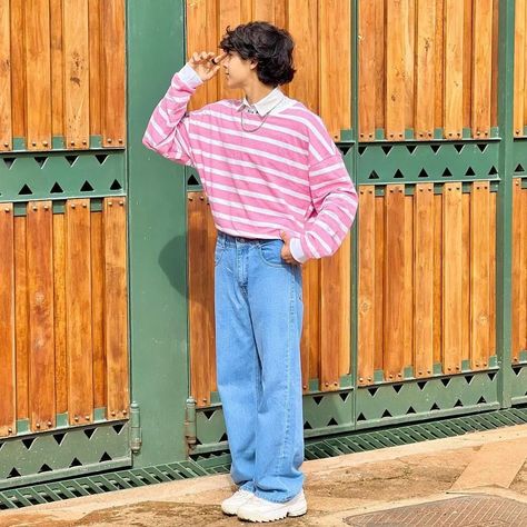 Soft Boy Outfits Pastel, Pastel Boy Outfit, Boy Style Aesthetic, Pastel Outfit Men, Soft Boy Style, Outfit Cowo, Boy Outfits Aesthetic, Soft Boy Outfits, Outfits Pastel