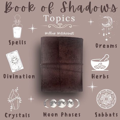 Grimoire Vs Book Of Shadows, Urban Witchcraft, Wiccan Magic, Magic Spell Book, Witchcraft For Beginners, Witchcraft Spell Books, Spells Witchcraft, Magic Spells, Shadow Work