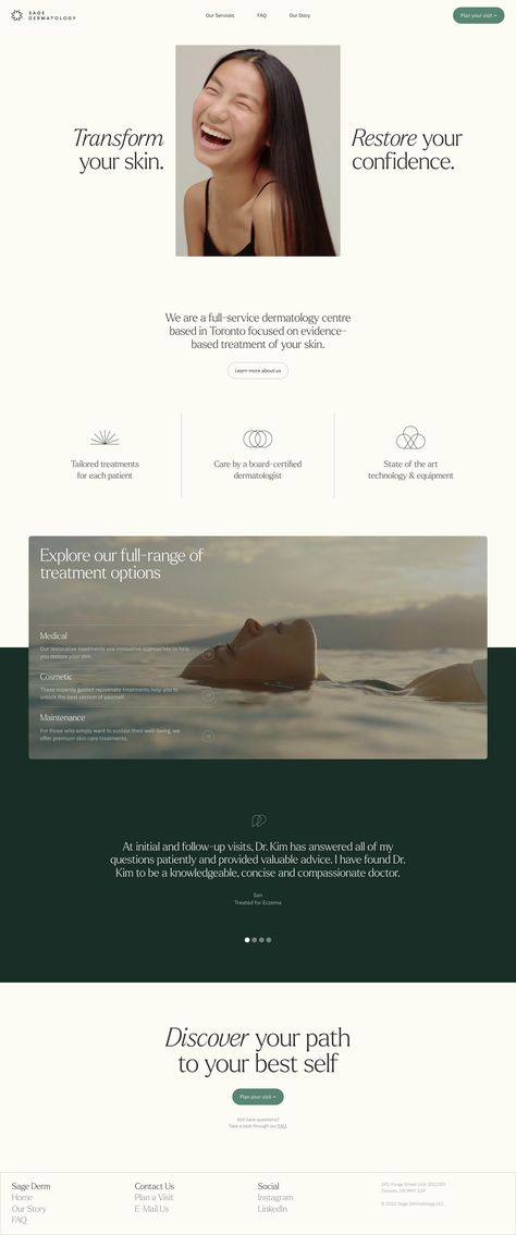 Dermatologist Website Design, Aesthetics Website Design, Dermatology Website Design, Beauty Spa Website Design, Skin Clinic Website Design, Skin Clinic Website, Medspa Website Design, Beauty Clinic Website Design, Aesthetic Clinic Website Design