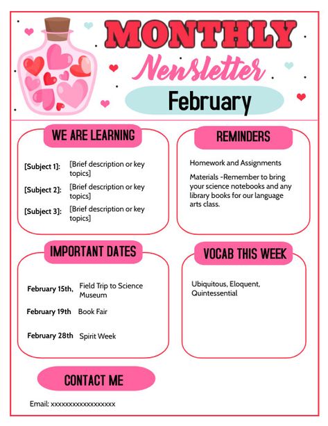 2.2K+ Free Newsletter Templates | PosterMyWall Newsletter Sample, February Newsletter, Science Notebooks, Restaurant Marketing, Newsletter Template, Free Flyer Templates, Event Promotion, Online Ads, Instagram Creative