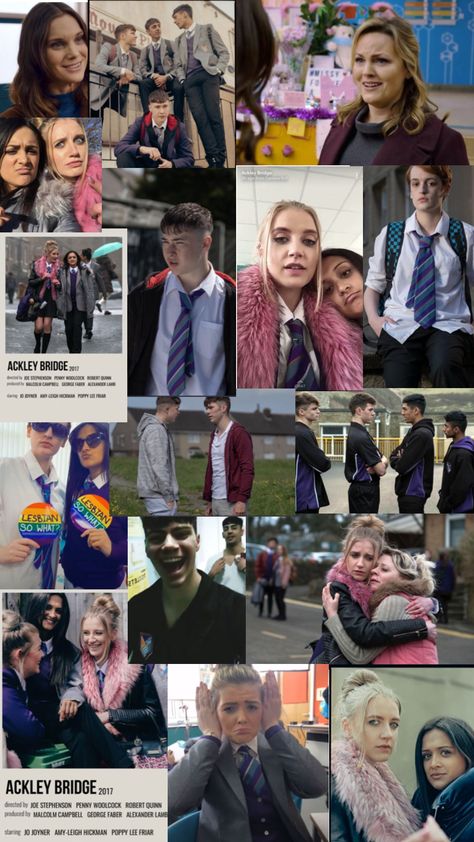 Bridge Aesthetic, Ackley Bridge, Movies And Tv Shows, Aesthetic Pictures, Picture Video, Bridge, Tv Shows, Cute Outfits