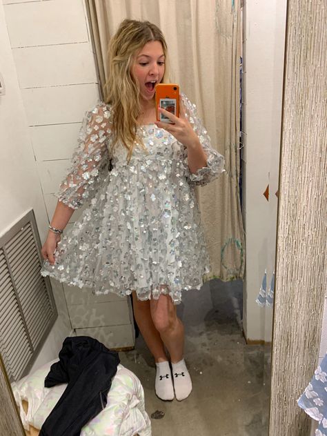 Mirrorball Inspired Outfit, Taylor Swift Mirrorball Outfit, Mirrorball Eras Tour Outfit, Mirror Ball Outfit, Eras Tour Mirrorball, Mirror Ball Dress, Mirrorball Dress, Mirrorball Outfit, Eras Tour Outfit Inspiration