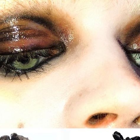 Terry Barber Makeup on Instagram: "Brexit Beauty. Trashed. There’s nothing like being skint, bored and angry to stir up a bit of apocalyptic makeup styling. Remember the late 70’s? #binbagbeauty #myartistcommunity #myartistcommunity_uk #maccosmeticsuk" Apocalyptic Makeup, October 1, Makeup, On Instagram, Beauty, Instagram, Make Up