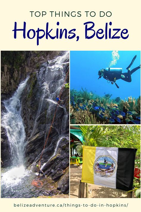 10 Best Things to Do in Hopkins – Belize Adventure Hopkins Belize, Belize Vacations, The Reef, Adventure Tours, Belize, Snorkeling, South America, Road Trip, Things To Do